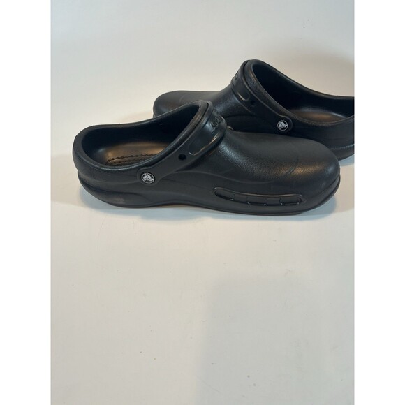 Crocs Shoes Mens Size 12 Black Clog - Picture 4 of 7